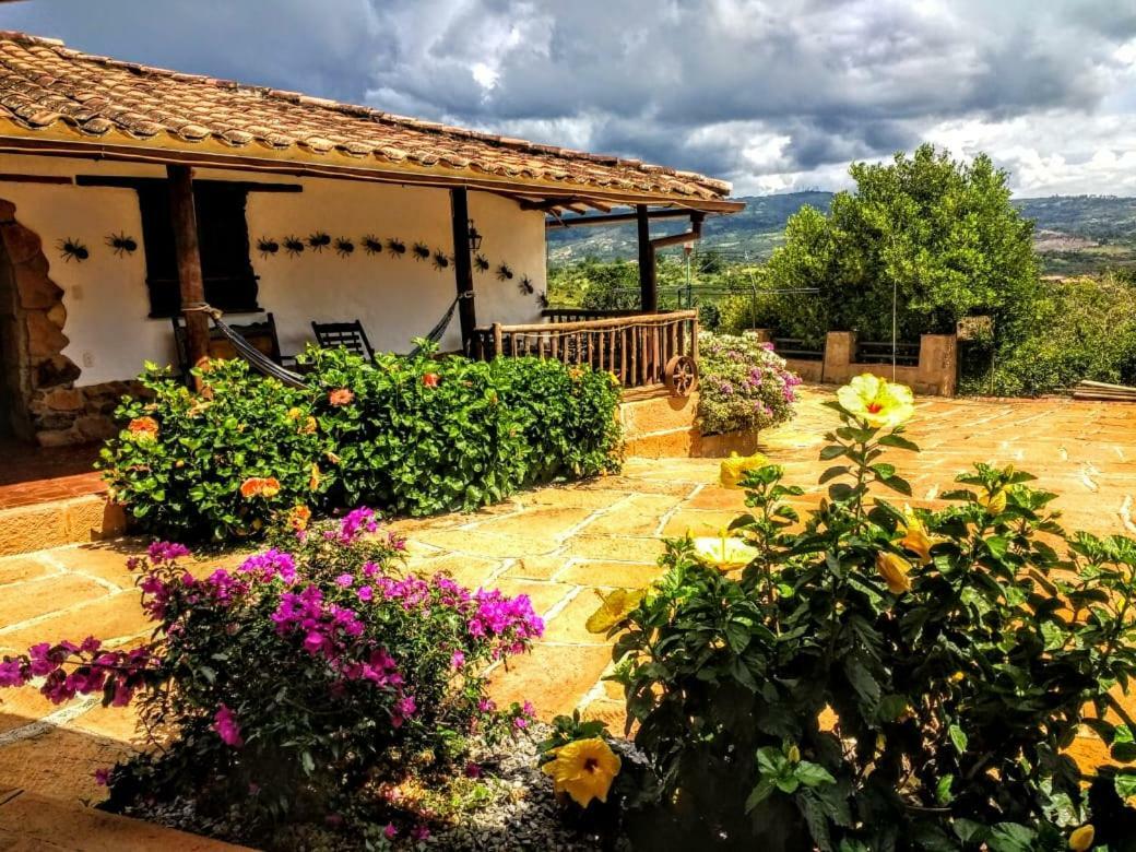 La Loma Hotel Barichara Exterior photo